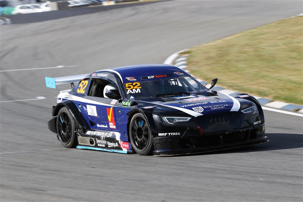 Nymark Racing Academy med helt fremme til GP Danmark - Christoffer Christensen. 
(Foto: Motorsporten.dk)